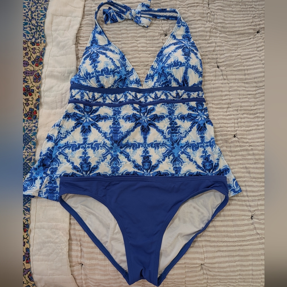 Michael Kors Halter Two Piece Swimsuit